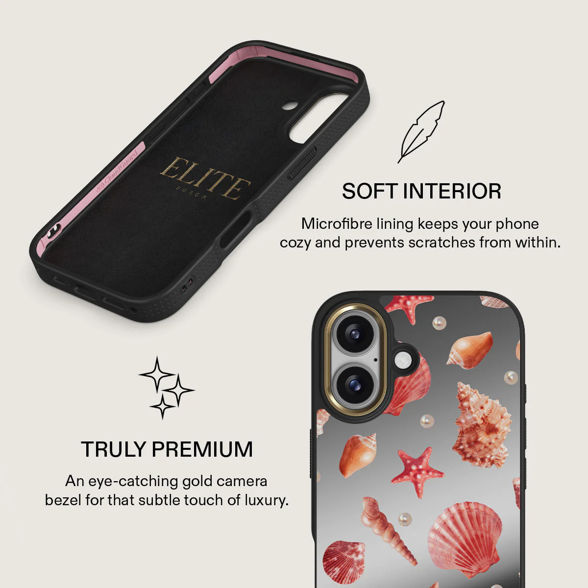 Seashells - iPhone 17 Case - Image 32