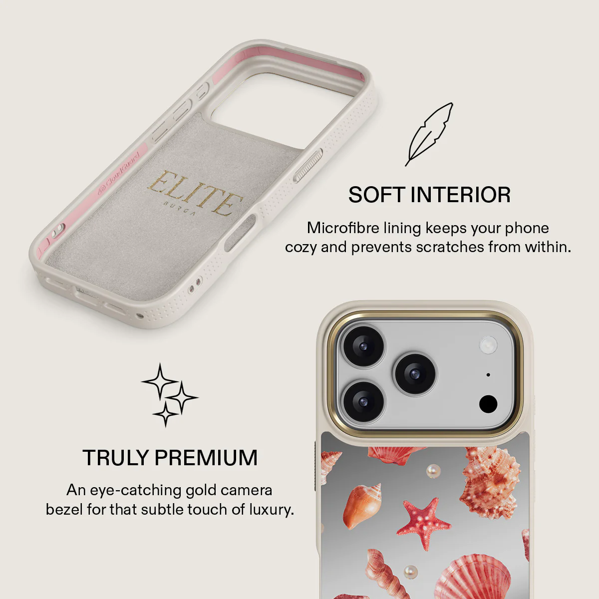 Seashells - iPhone 17 Pro Case - Image 56