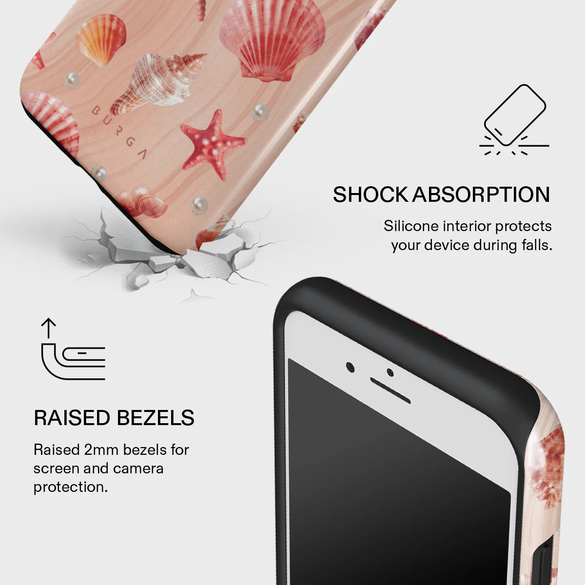 Seashells - iPhone 7 / iPhone 8 Case - Image 4