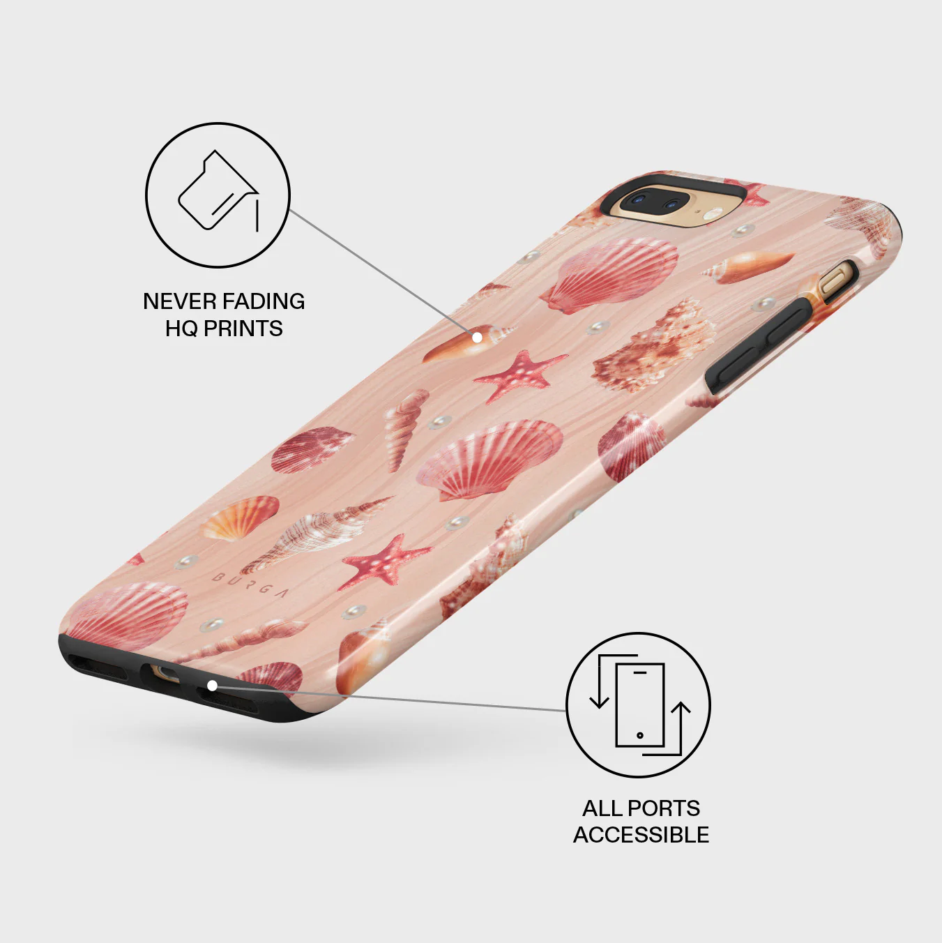 Seashells - iPhone 7 Plus / 8 Plus Case - Image 7