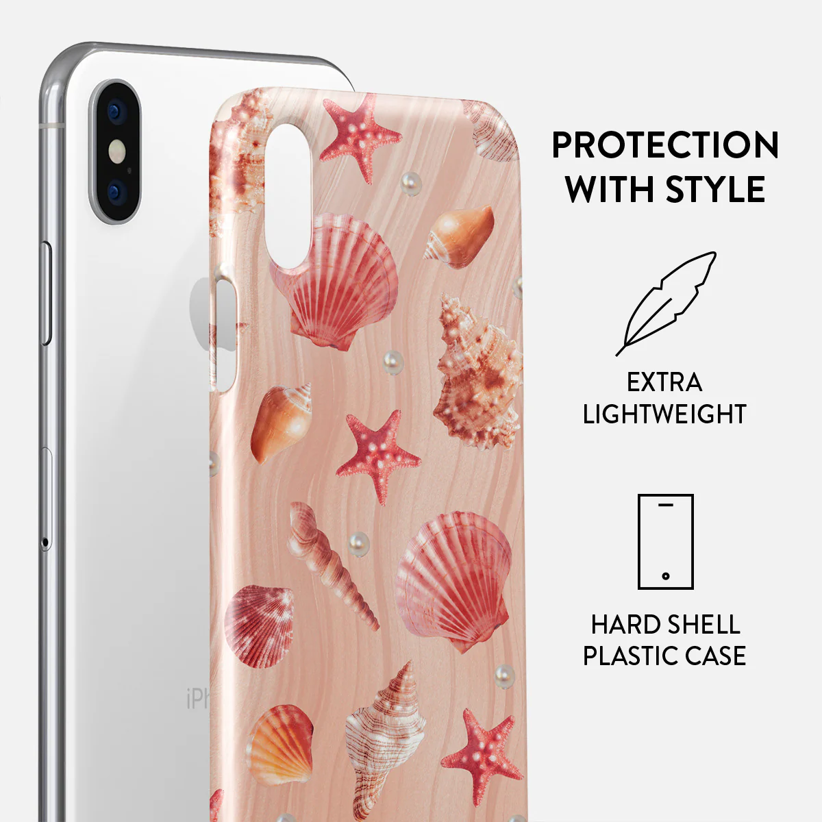 Seashells - iPhone X / XS Case - Image 2