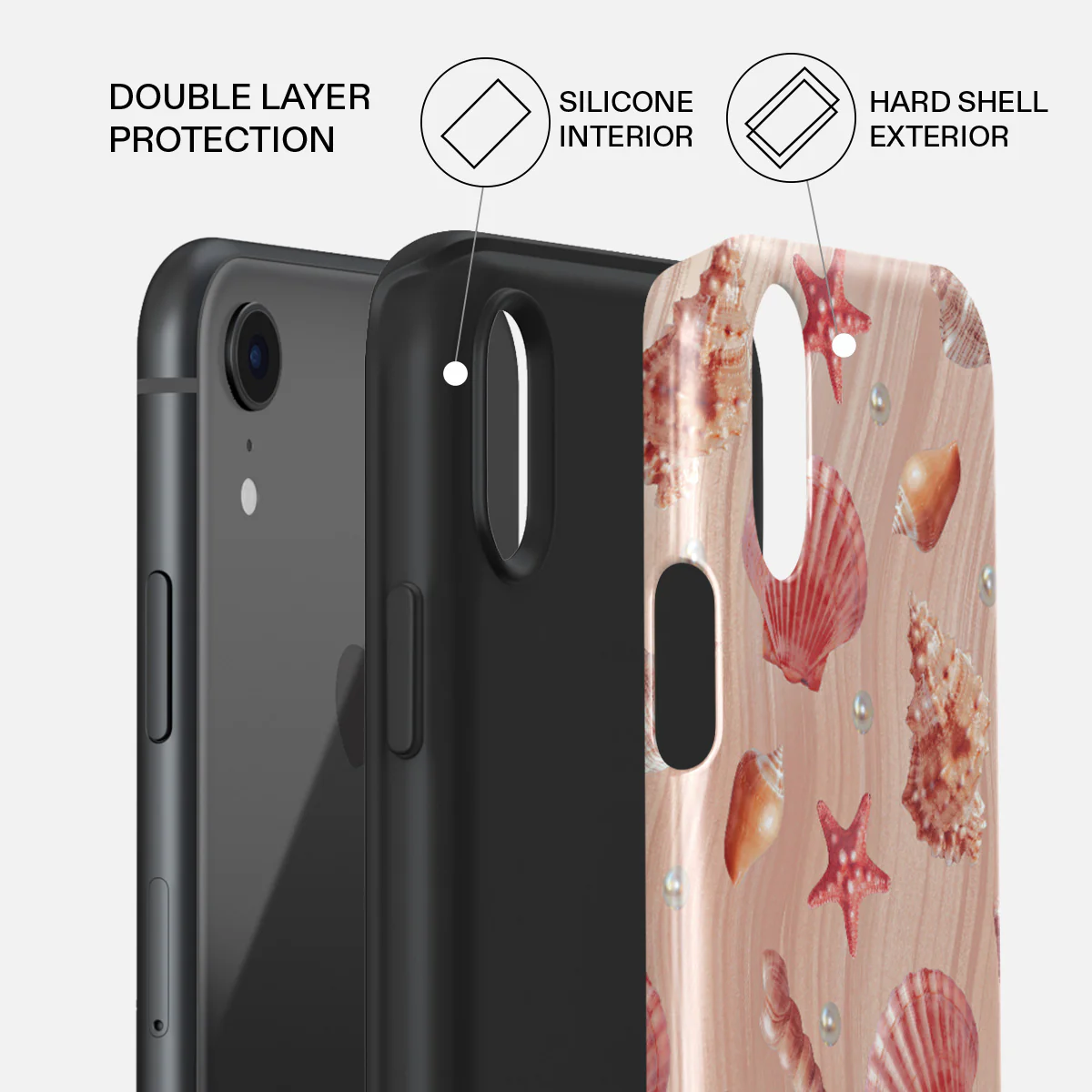 Seashells - iPhone XR Case - Image 6