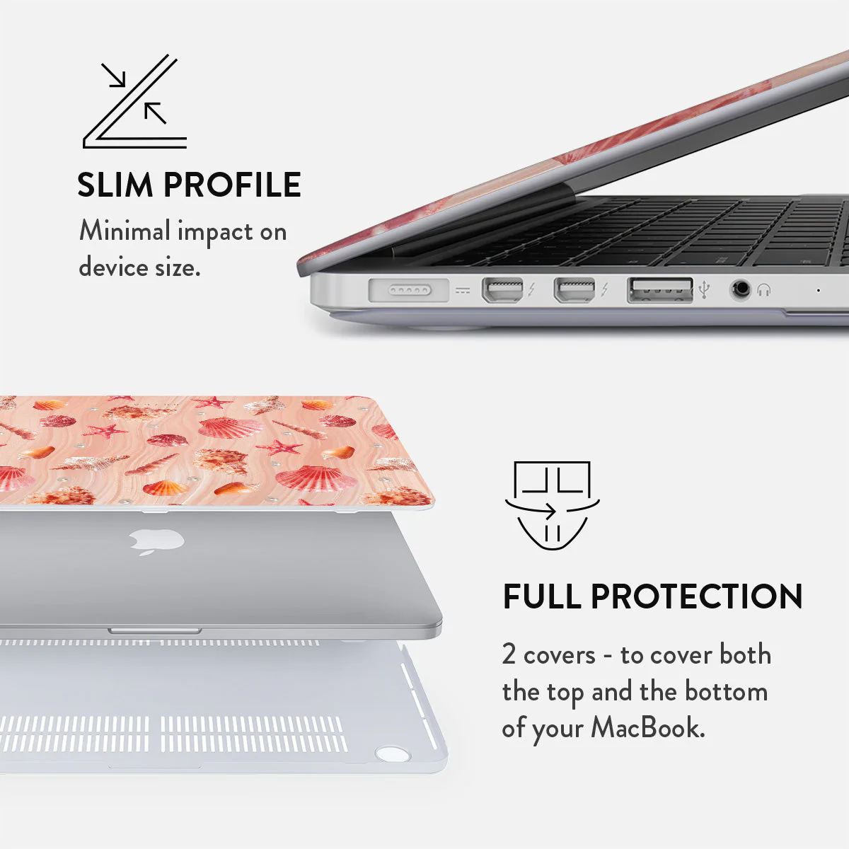 Seashells - Macbook Case - Image 17