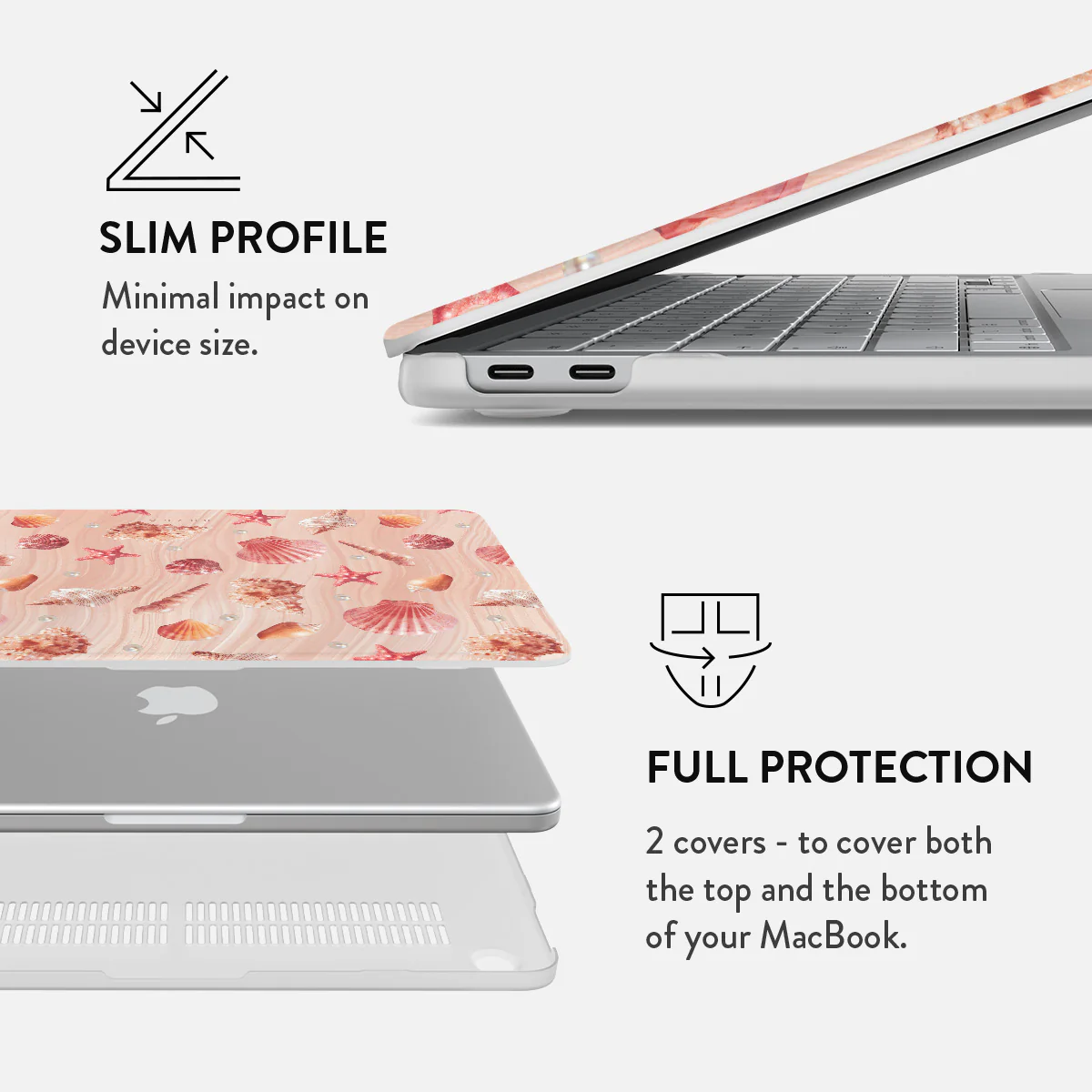 Seashells - Macbook Case - Image 18