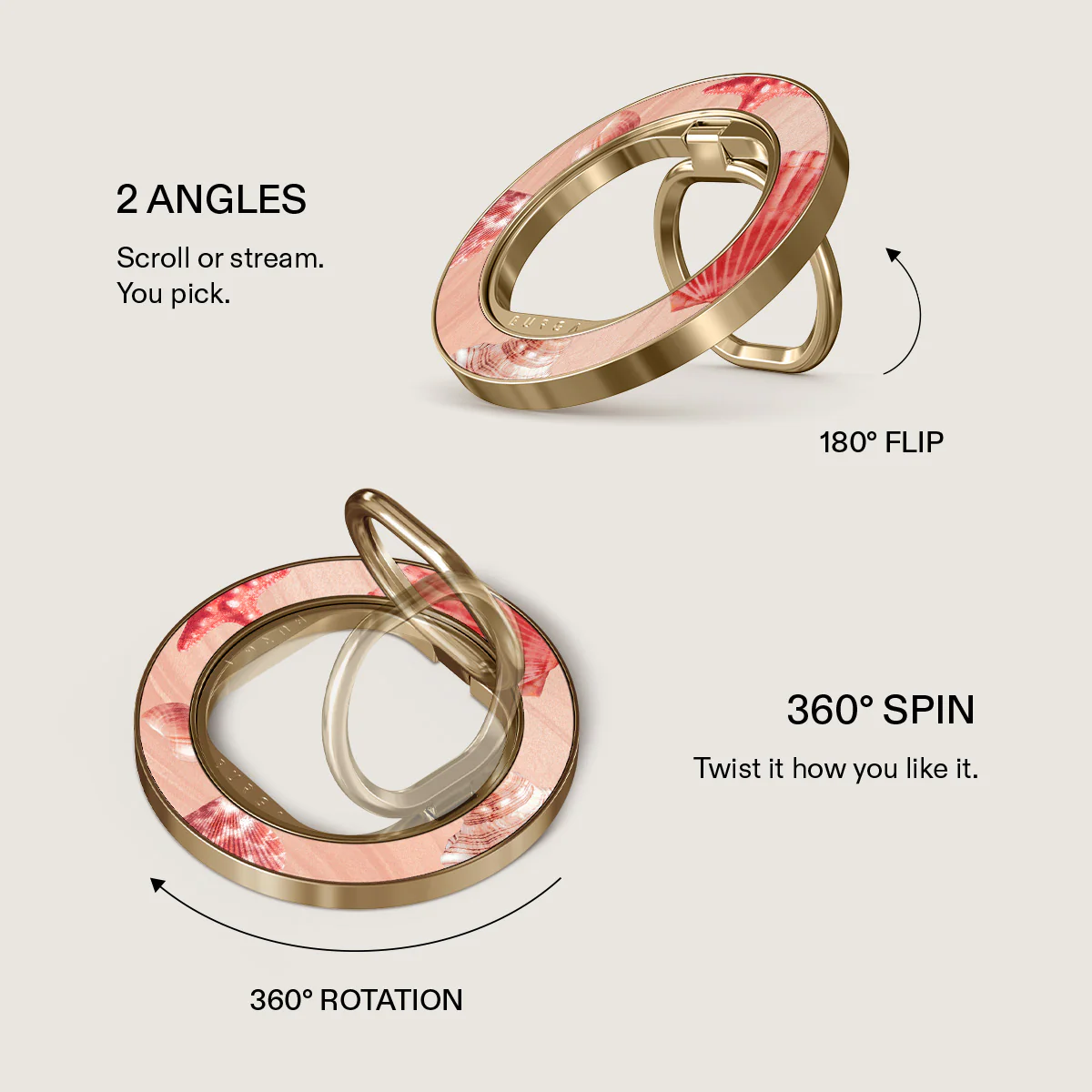 Seashells - Magnetic Ring Holder - Image 7