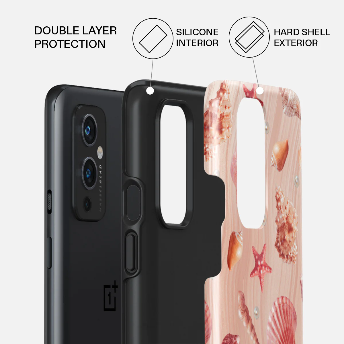 Seashells - OnePlus 9 Case - Image 2