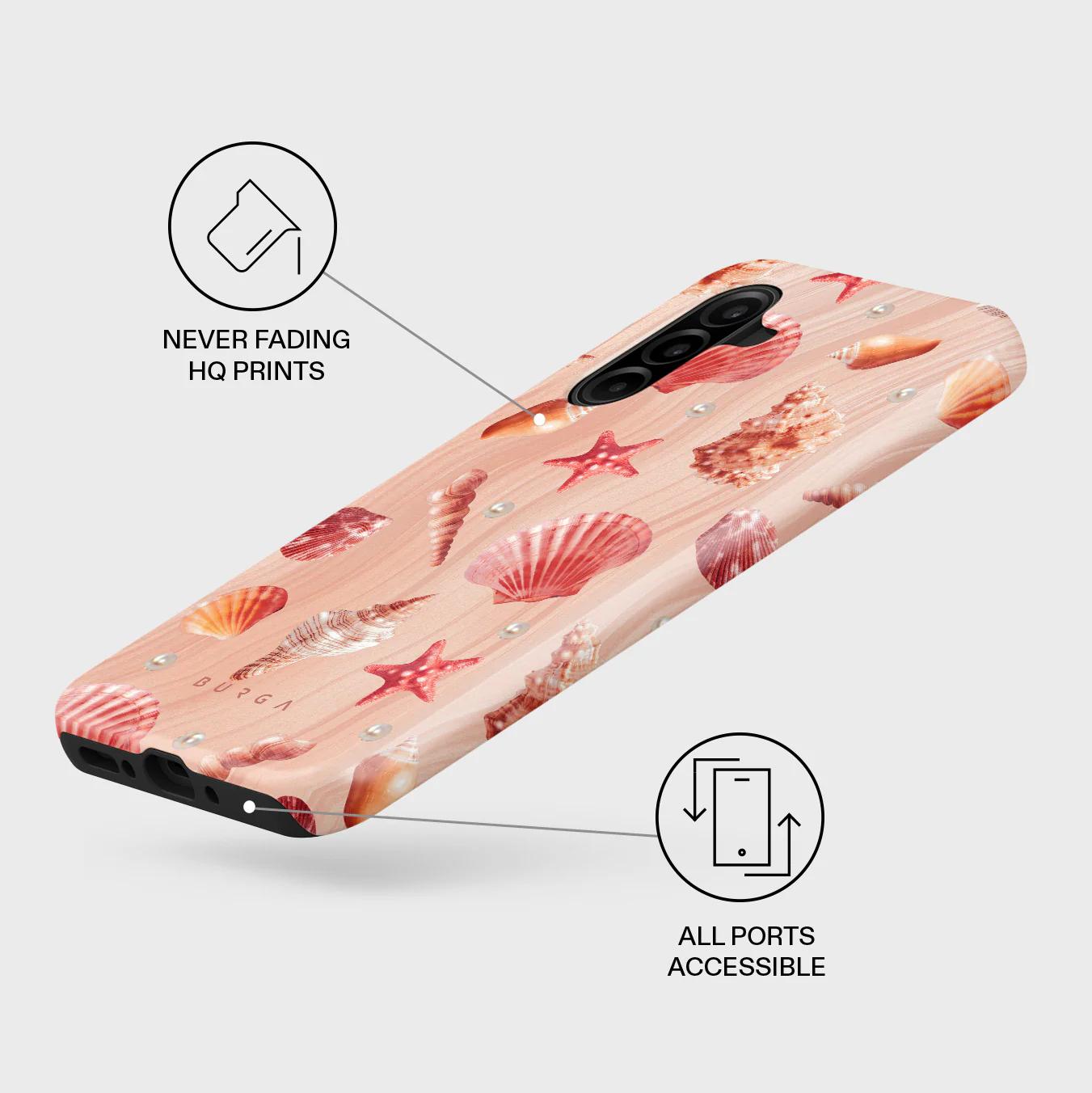 Seashells - Samsung Galaxy A26 5G Case - Image 3