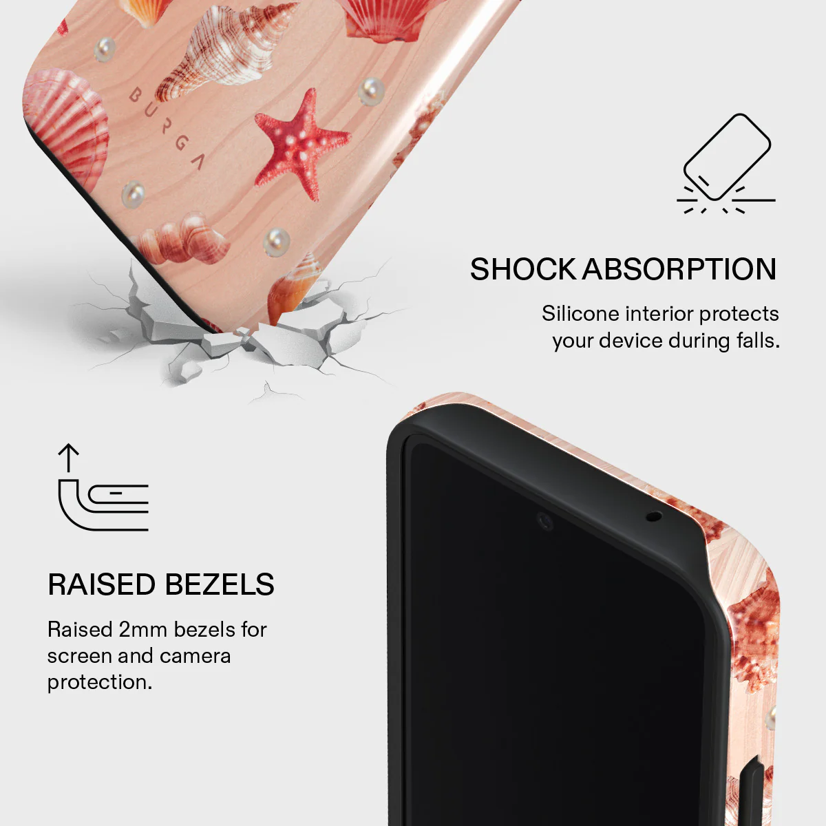 Seashells - Samsung Galaxy A55 Case - Image 4