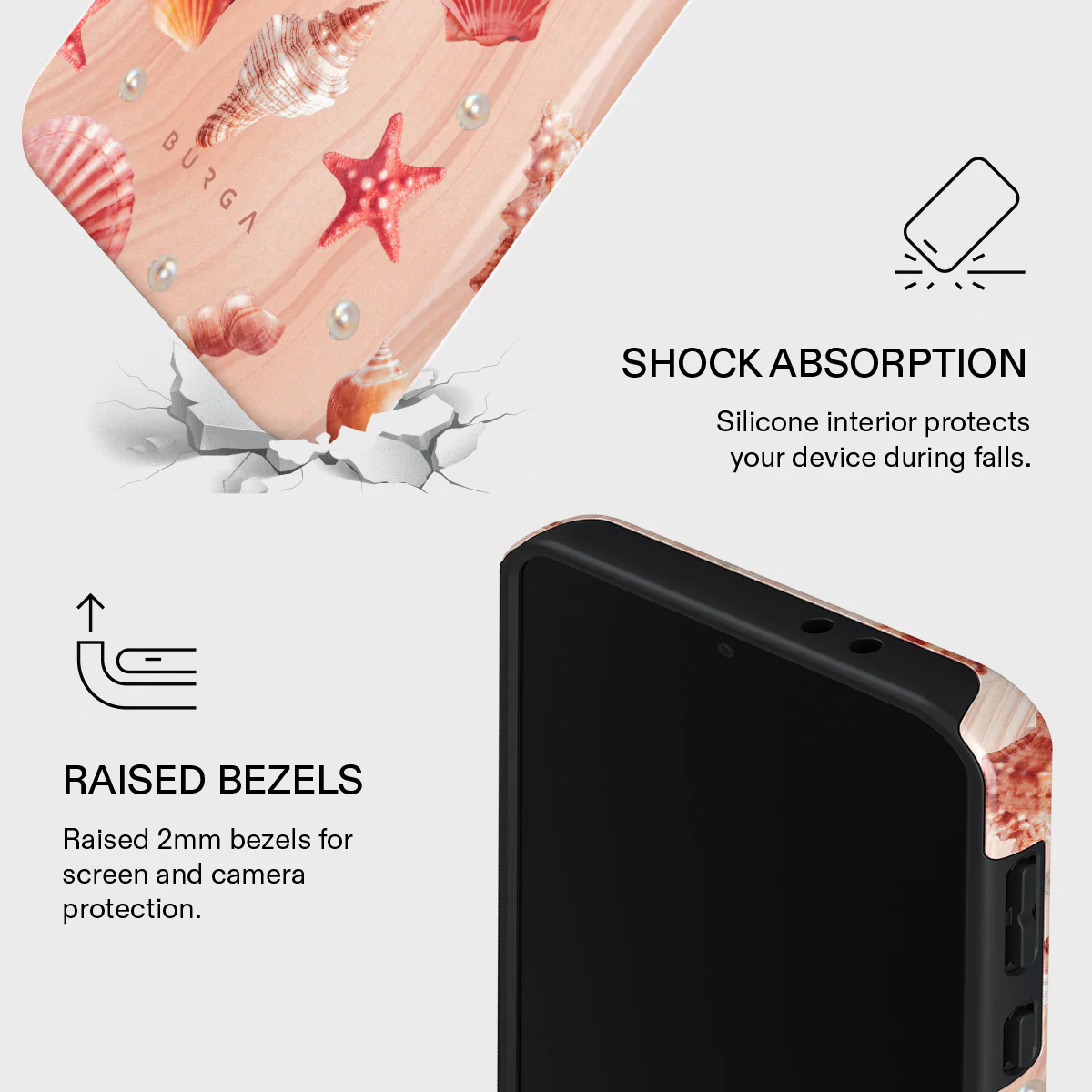 Seashells - Samsung Galaxy A56 5G Case - Image 4
