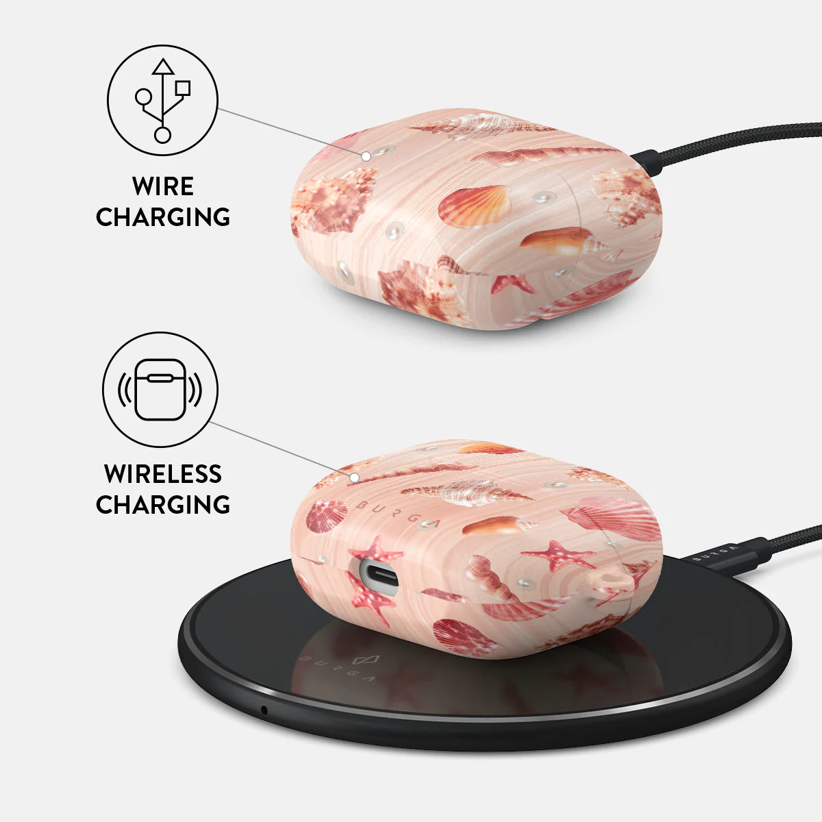 Seashells - Samsung Galaxy Buds 3 Case - Image 3