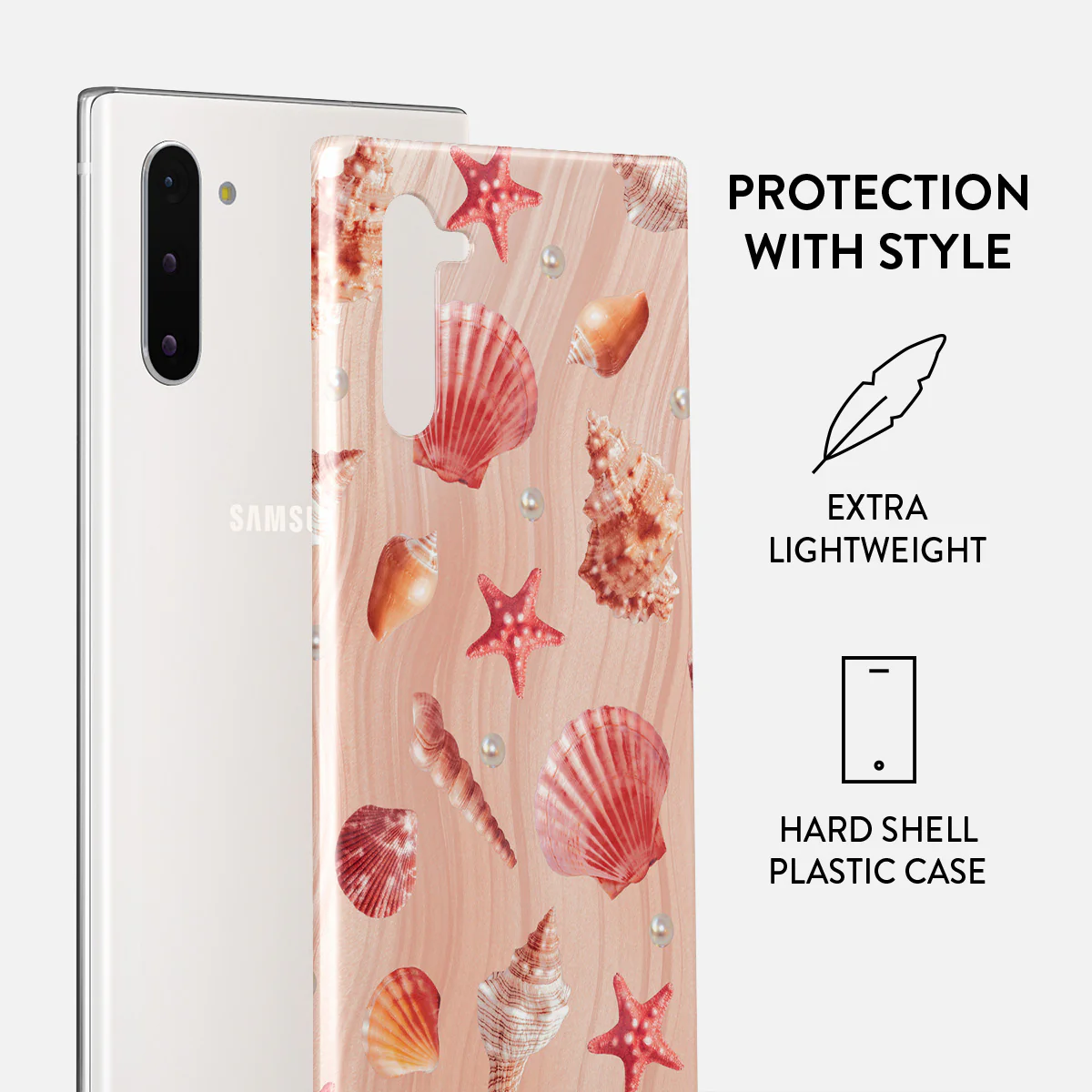 Seashells - Samsung Galaxy Note 10 Case - Image 2