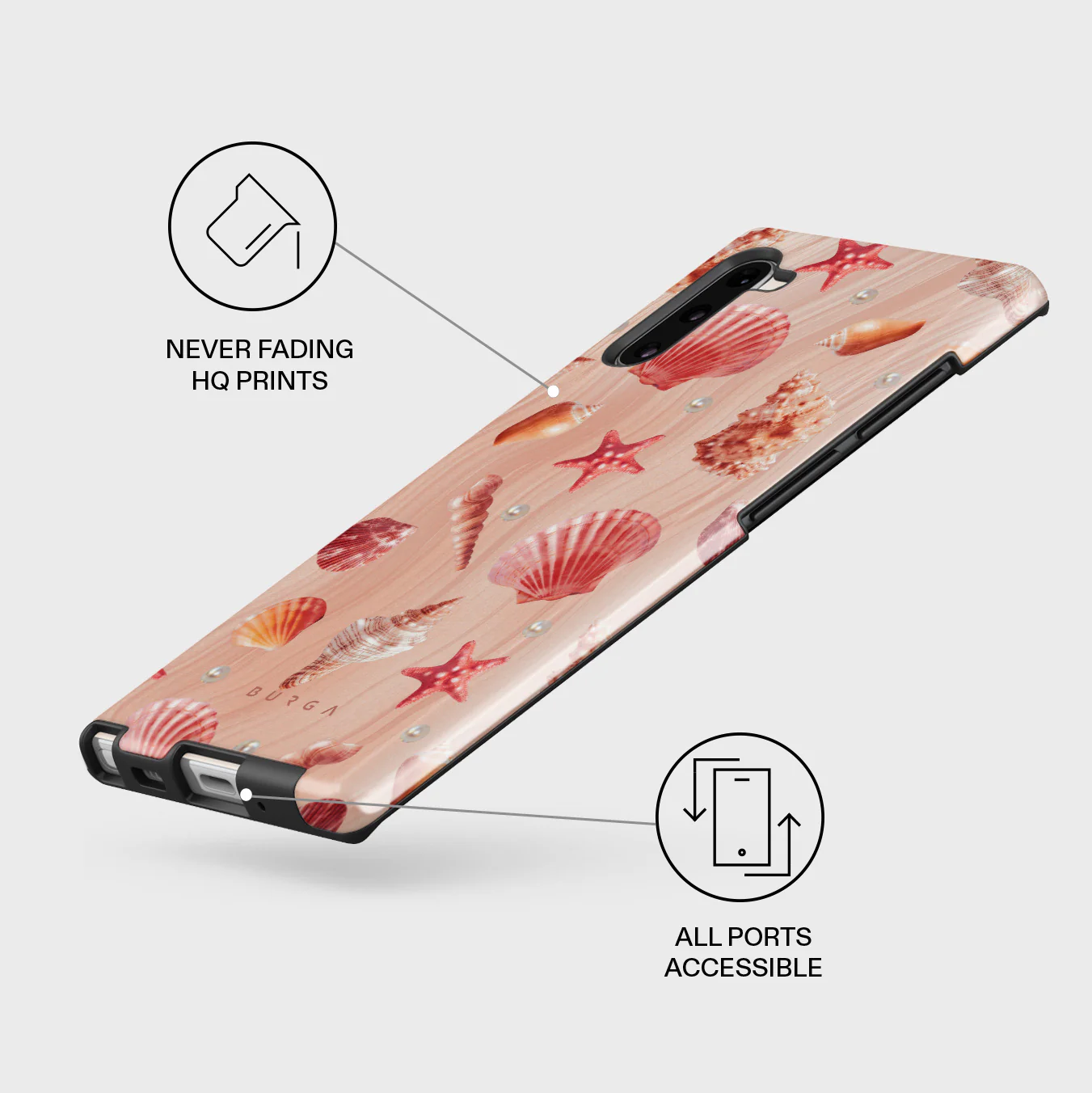 Seashells - Samsung Galaxy Note 10 Case - Image 7