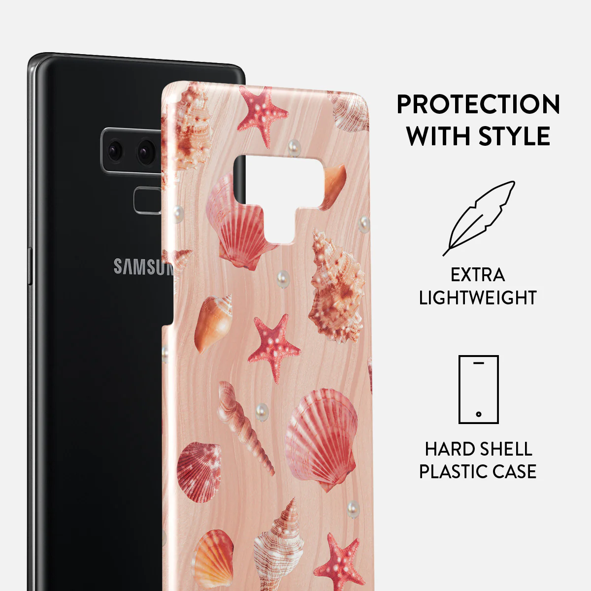 Seashells - Samsung Galaxy Note 9 Case - Image 2