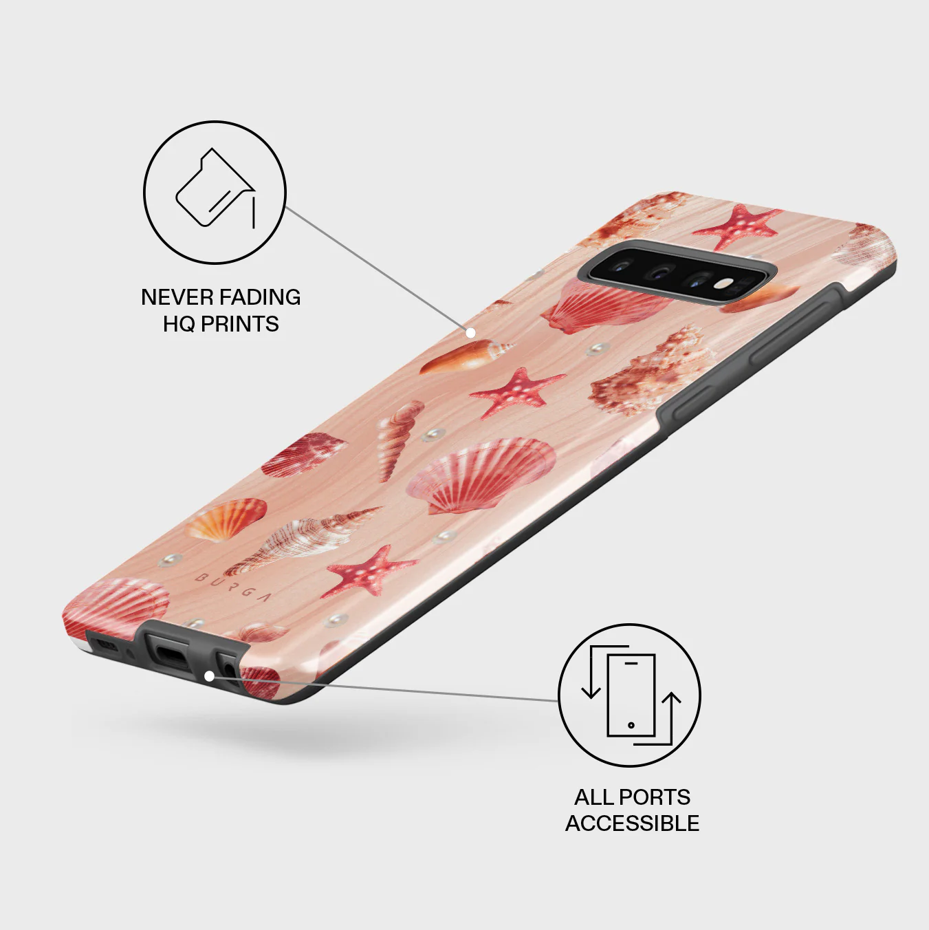 Seashells - Samsung Galaxy S10 4G Case - Image 3