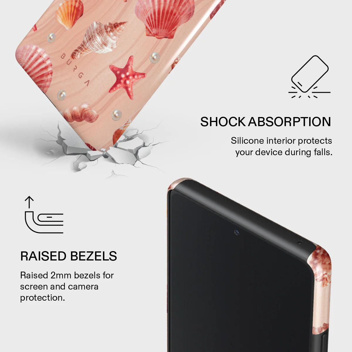 Seashells - Samsung Galaxy S10 Lite Case - Image 4