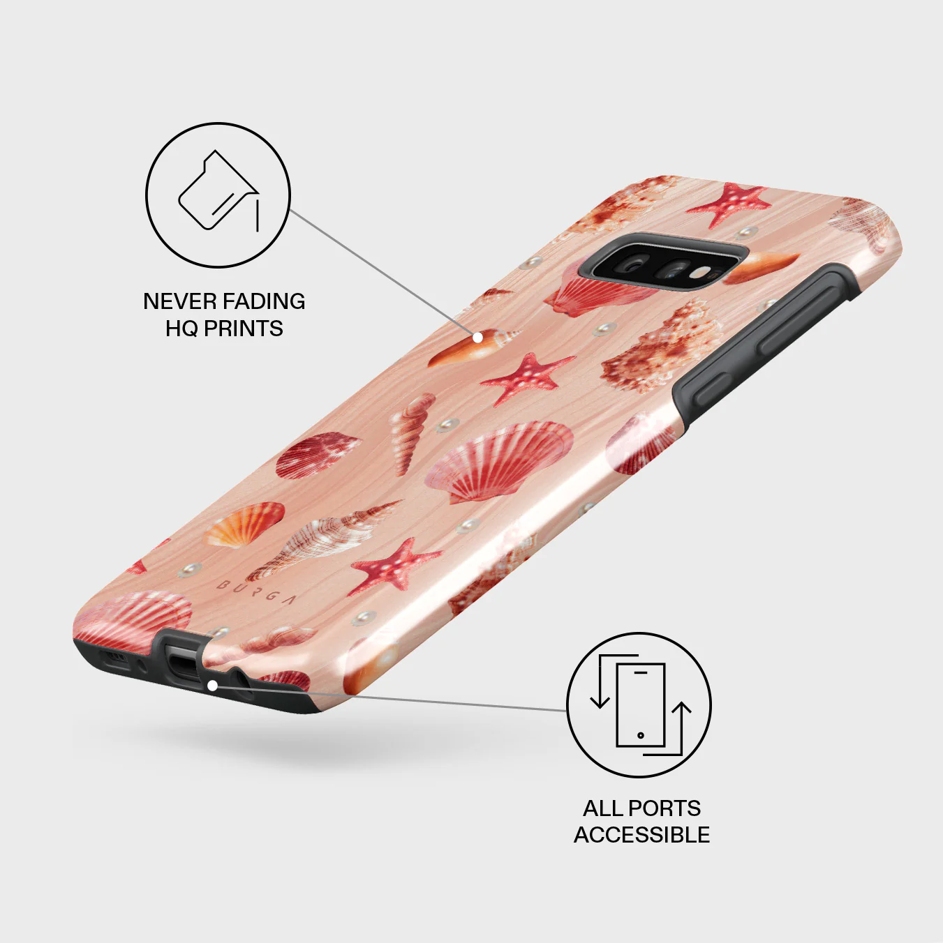 Seashells - Samsung Galaxy S10E Case - Image 3