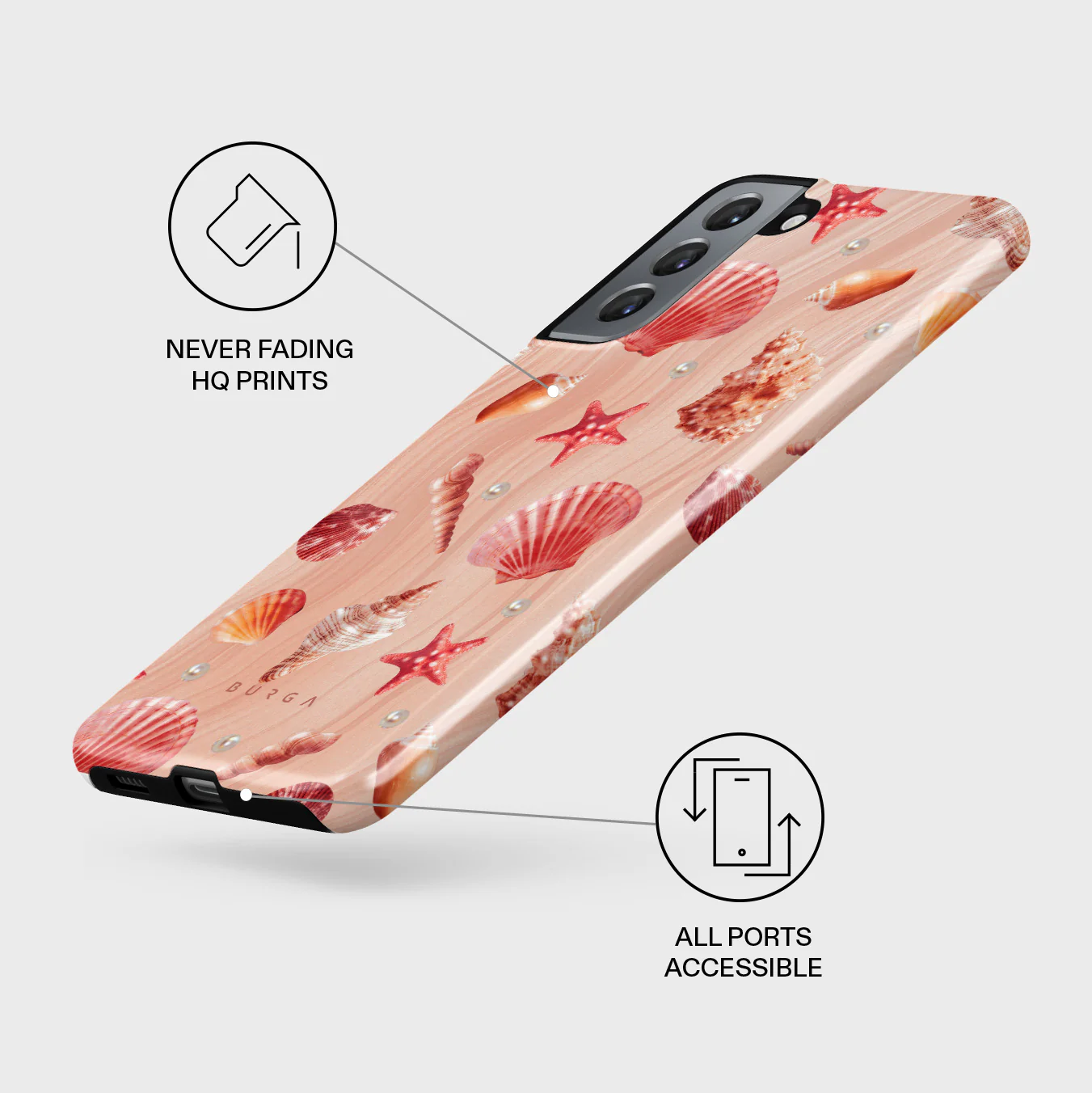 Seashells - Samsung Galaxy S21 Case - Image 3
