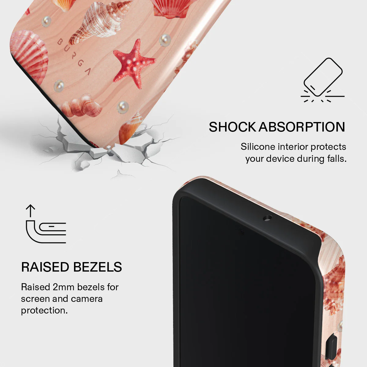 Seashells - Samsung Galaxy S22 Plus Case - Image 4