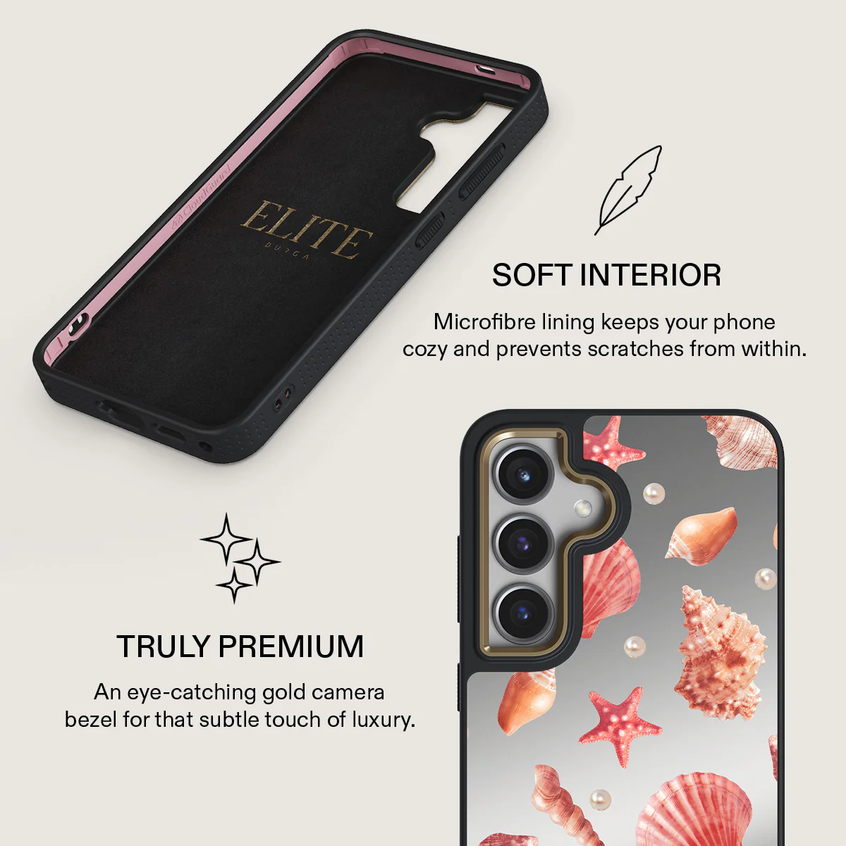 Seashells - Samsung Galaxy S24 Case - Image 32