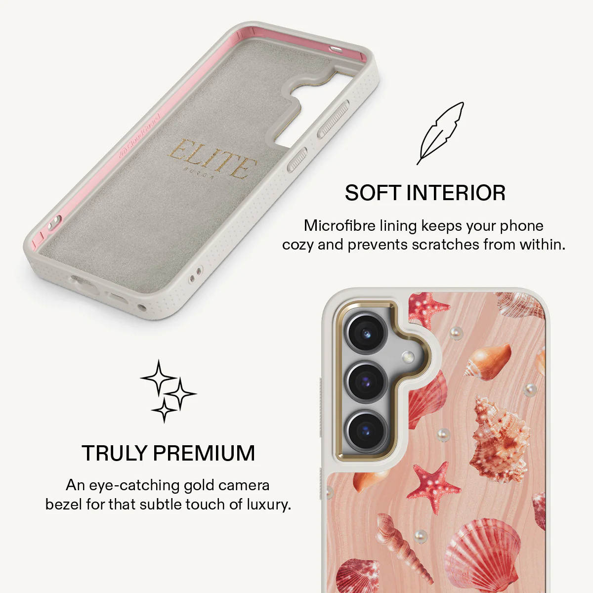 Seashells - Samsung Galaxy S24 Plus Case - Image 24