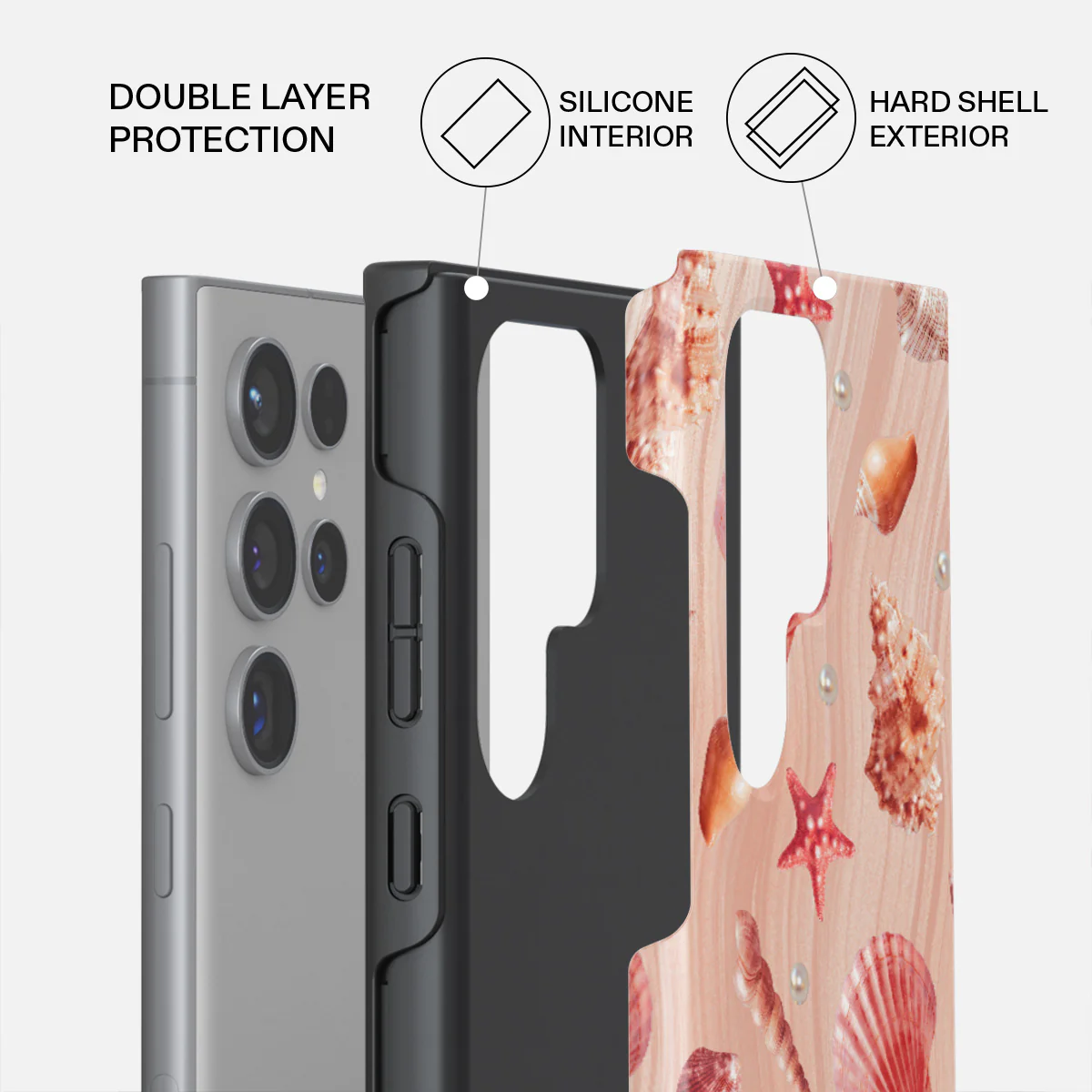 Seashells - Samsung Galaxy S24 Ultra Case - Image 2