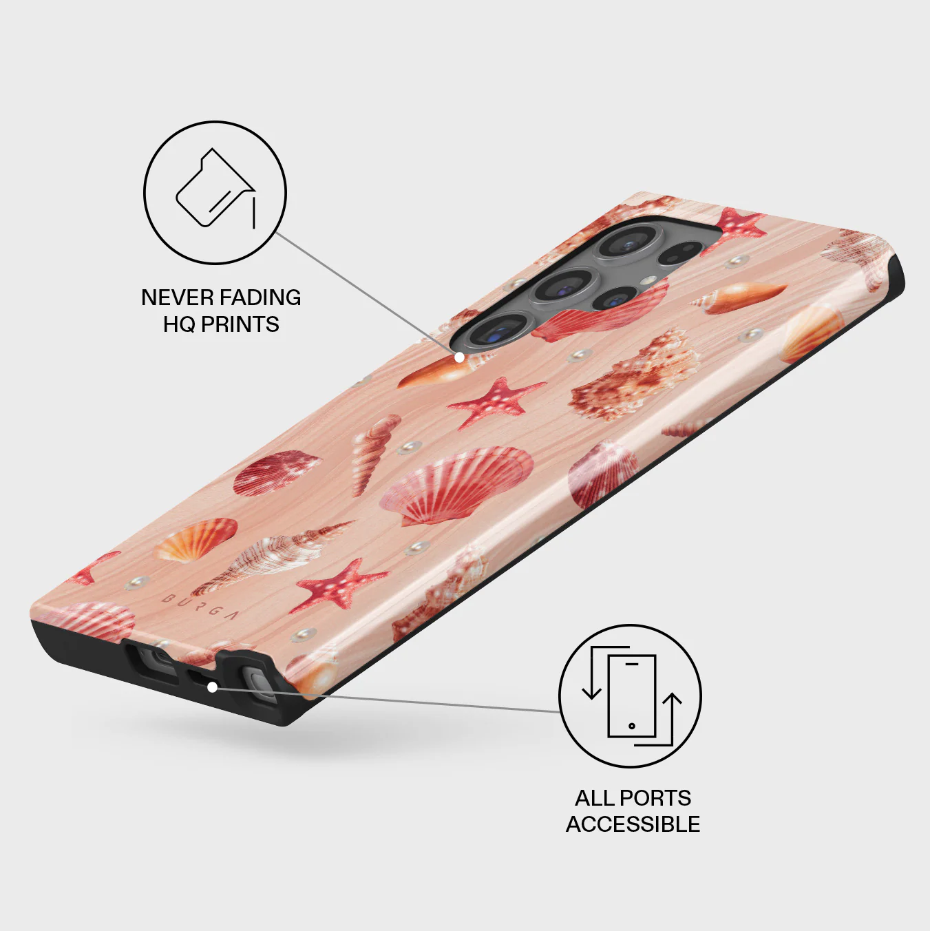 Seashells - Samsung Galaxy S24 Ultra Case - Image 3