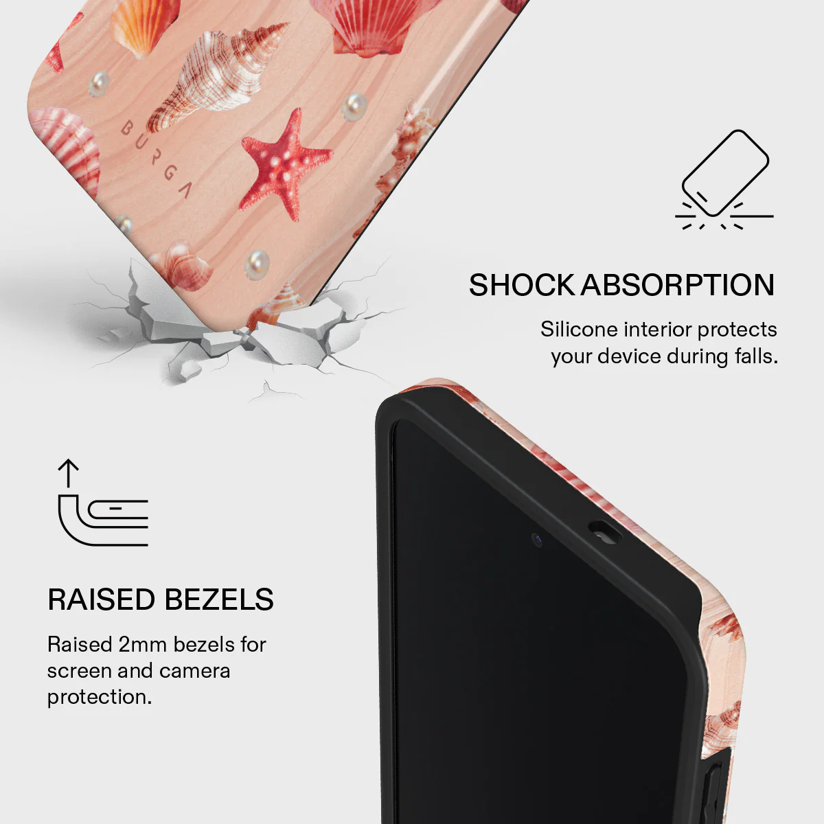 Seashells - Samsung Galaxy S25 FE Case - Image 4
