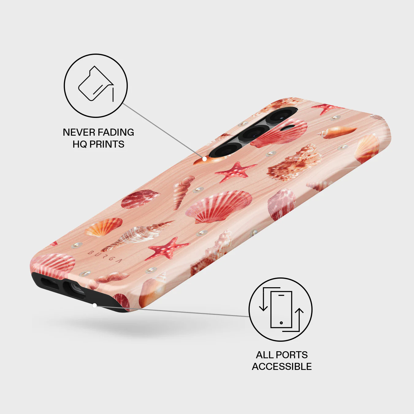 Seashells - Samsung Galaxy S25 Plus Case - Image 3