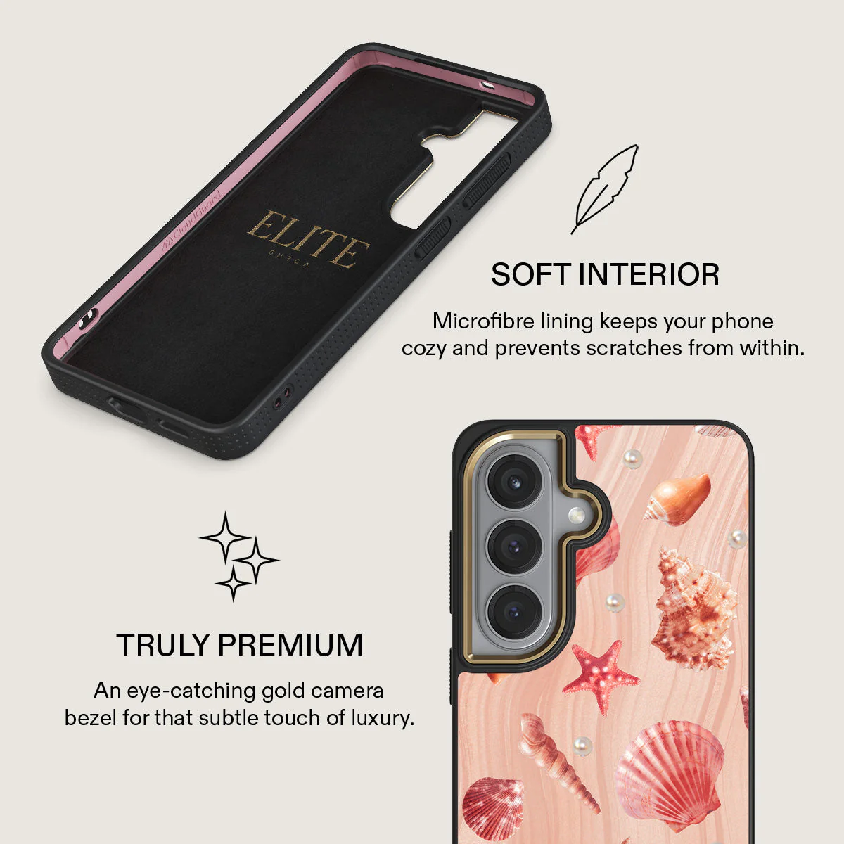 Seashells - Samsung Galaxy S26 Plus Case - Image 10