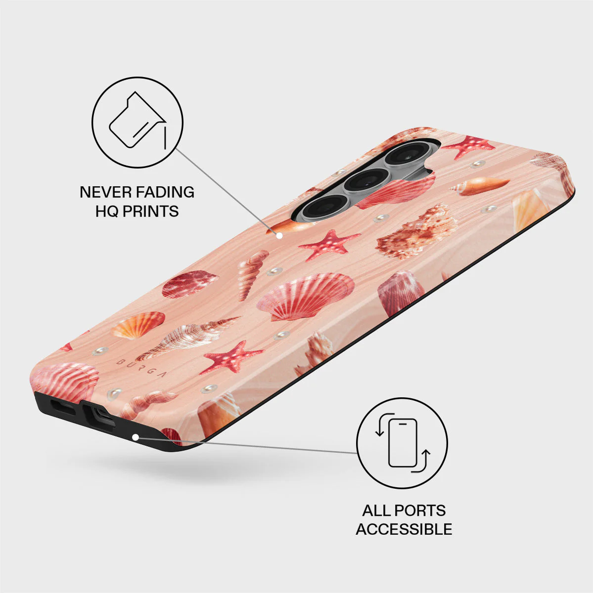 Seashells - Samsung Galaxy S26 Plus Case - Image 3