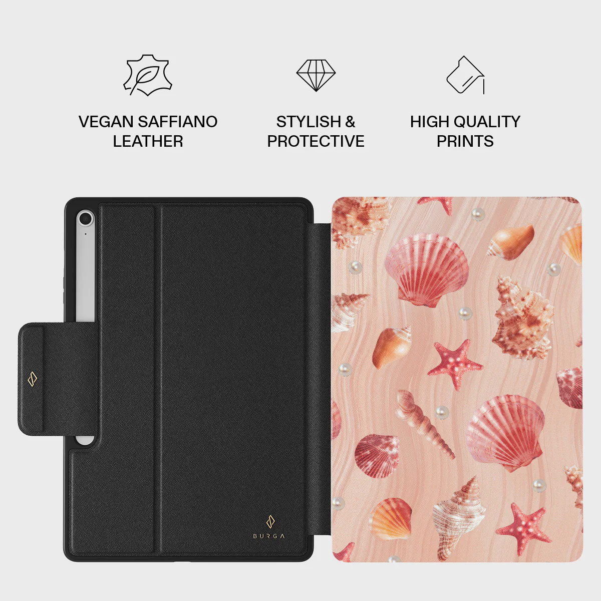 Seashells - Samsung Galaxy Tab S10+ FE Case - Image 2
