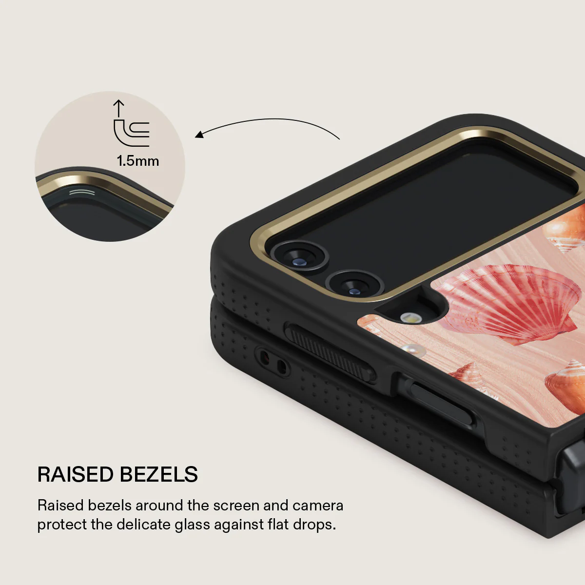 Seashells - Samsung Galaxy Z Flip 4 Case - Image 17