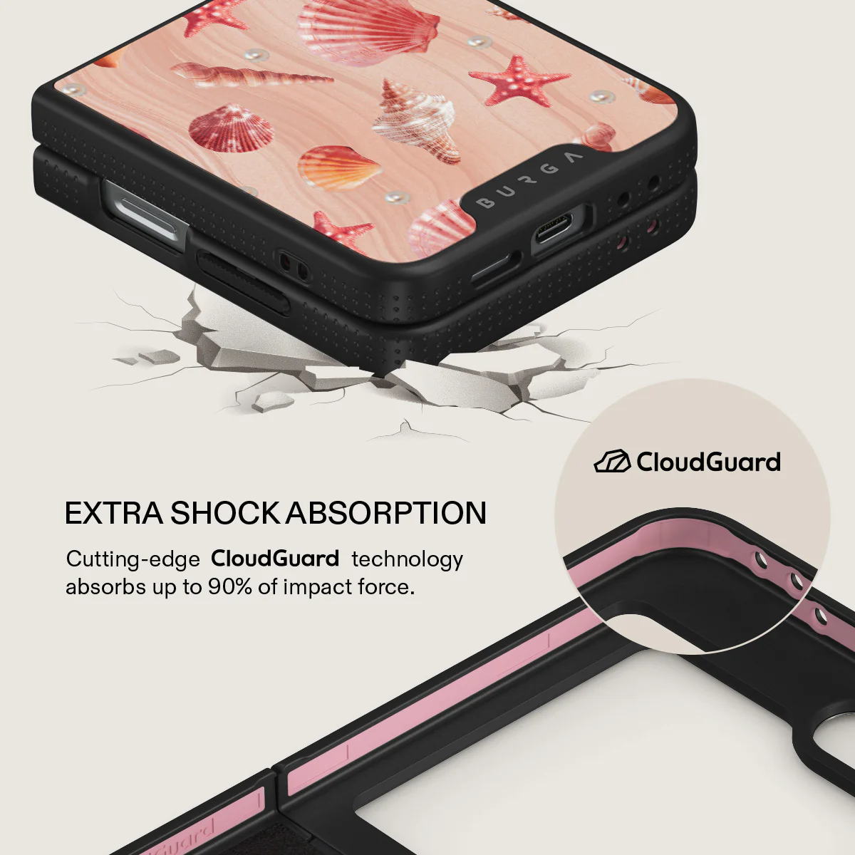 Seashells - Samsung Galaxy Z Flip 6 Case - Image 15