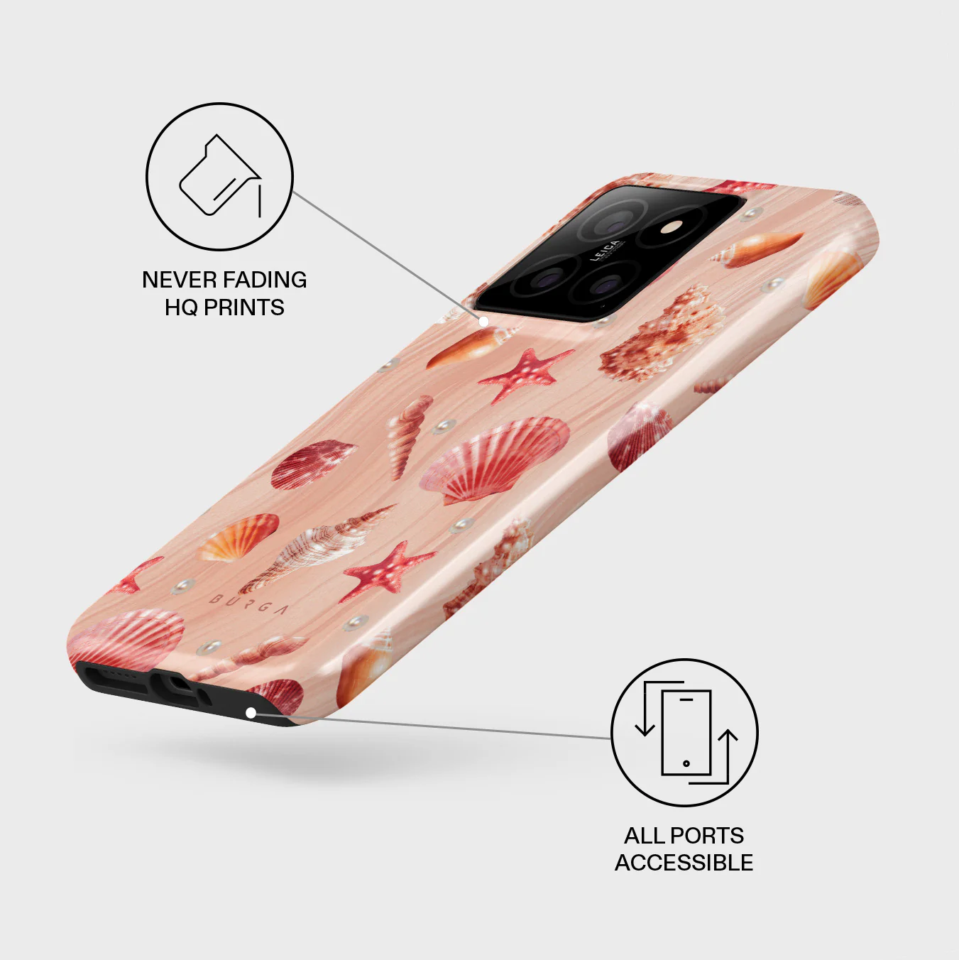 Seashells - Xiaomi 14 Pro Case - Image 3