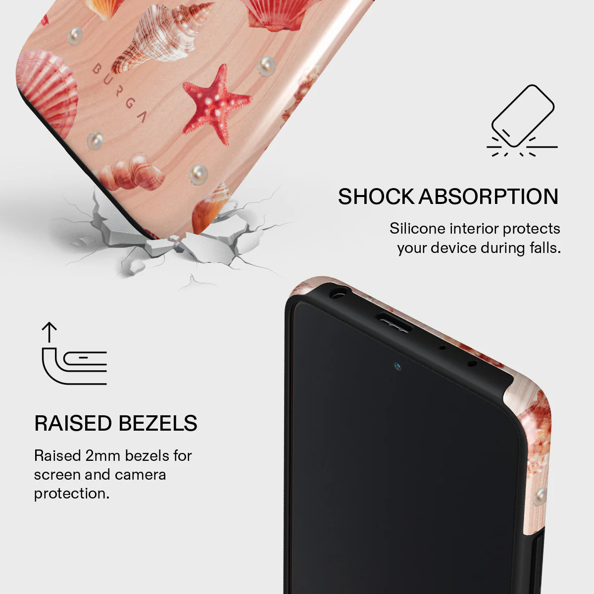 Seashells - Xiaomi Redmi Note 10 Pro Case - Image 4