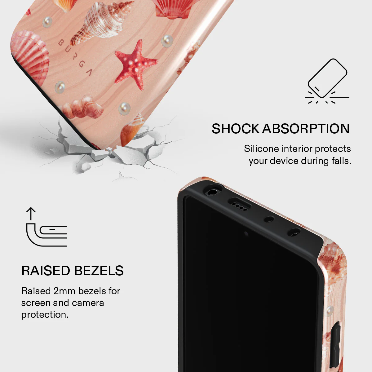 Seashells - Xiaomi Redmi Note 12 Pro+ 5G Case - Image 4