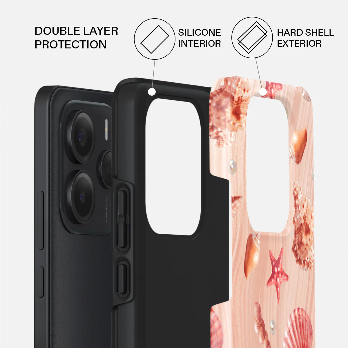Seashells - Xiaomi Redmi Note 14 5G Case - Image 2
