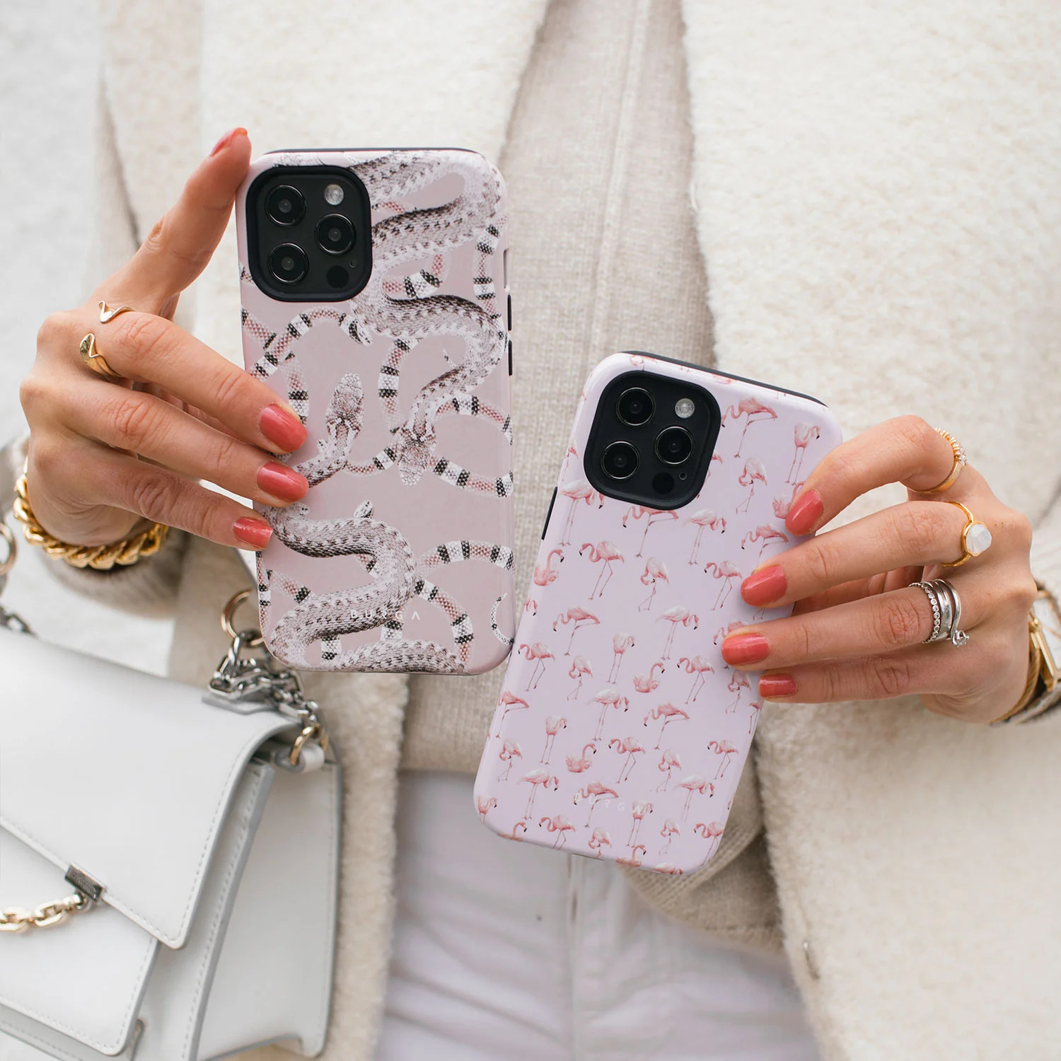 Poolside Glam - Snakes Samsung Galaxy A37 5G Case - Image 11
