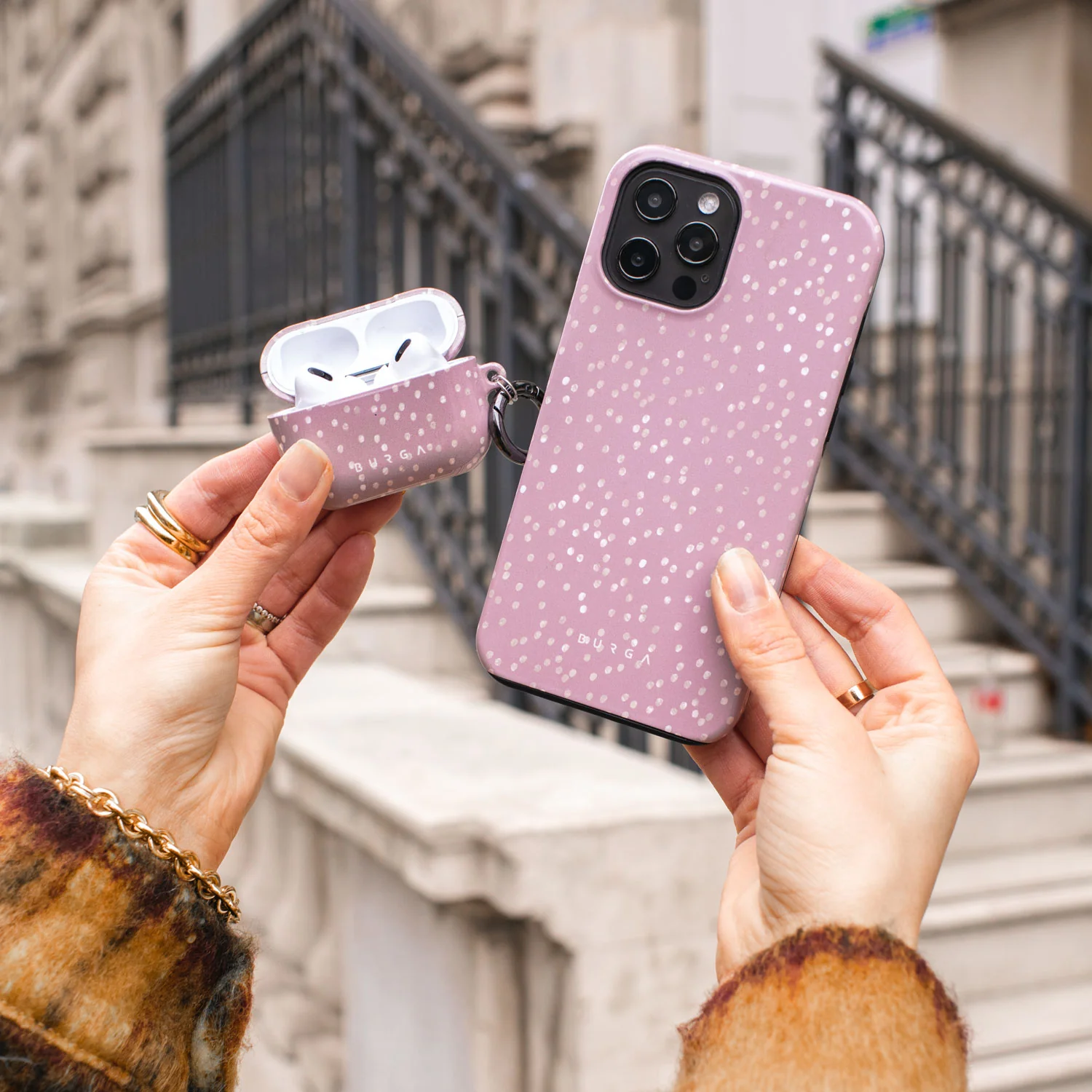 Hot Cocoa - Spotted Samsung Galaxy A57 5G Case - Image 6