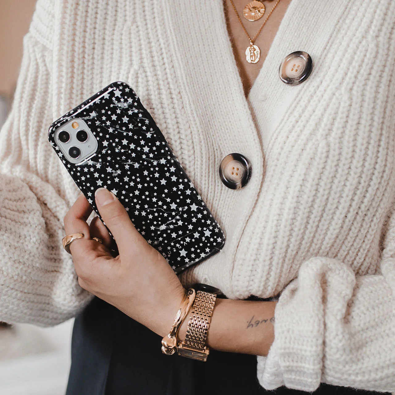 Starry Night - Stars Samsung Galaxy A37 5G Case - Image 6