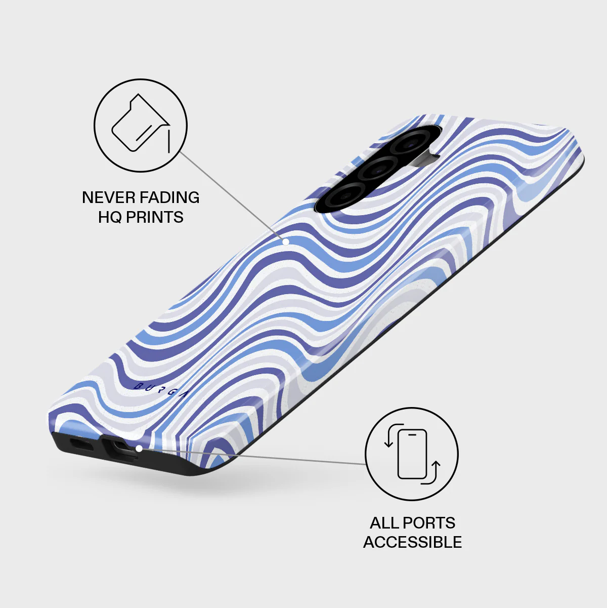 Stay Groovy - Samsung Galaxy A57 5G Case - Image 3