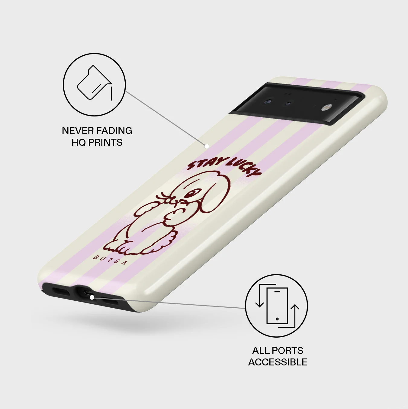 Stay Lucky - Google Pixel 6a Case - Image 3