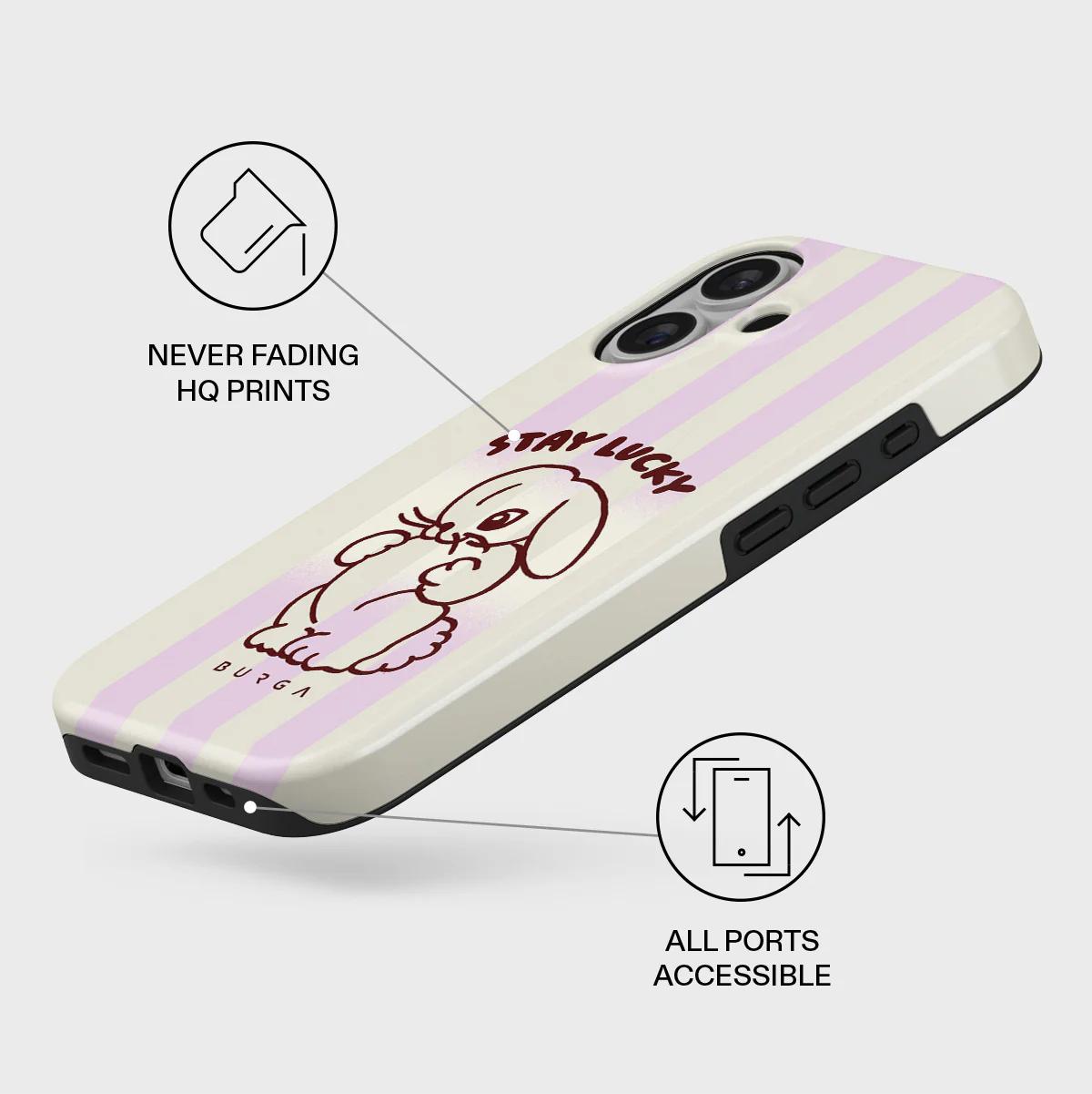 Stay Lucky - iPhone 16 Case - Image 3