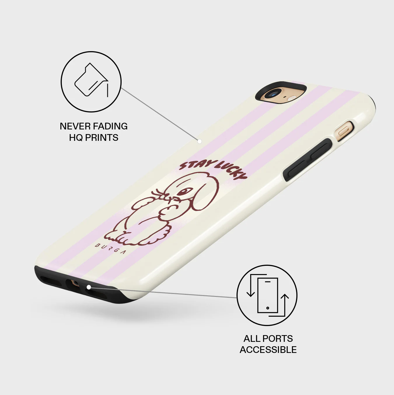 Stay Lucky - iPhone 7 / iPhone 8 Case - Image 3