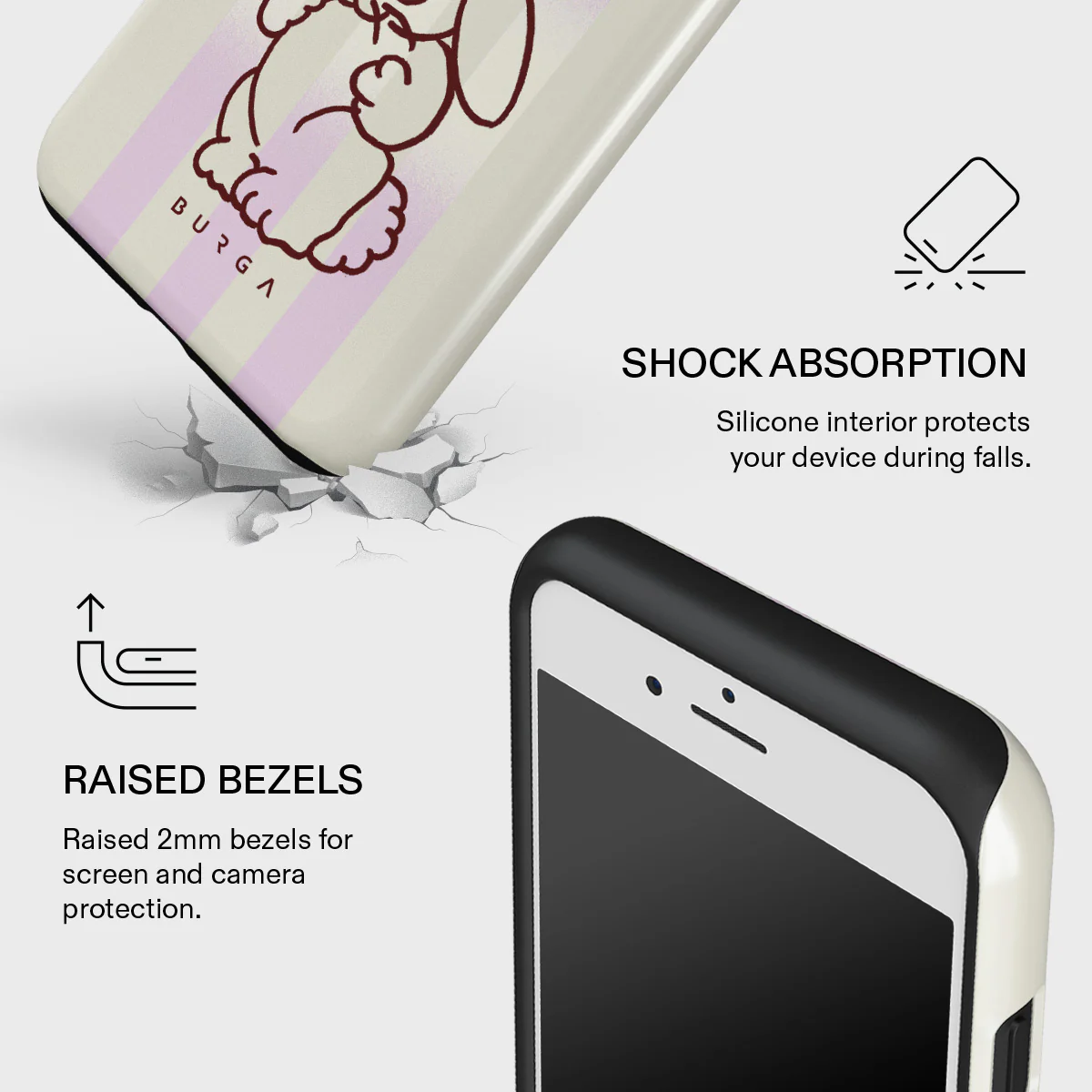 Stay Lucky - iPhone SE (2020) Case - Image 4