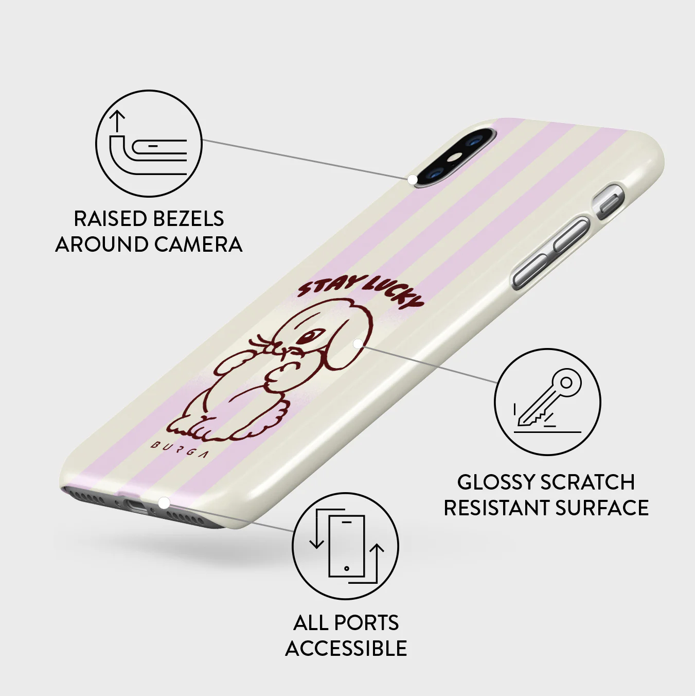 Stay Lucky - iPhone XS Max Case - Image 3