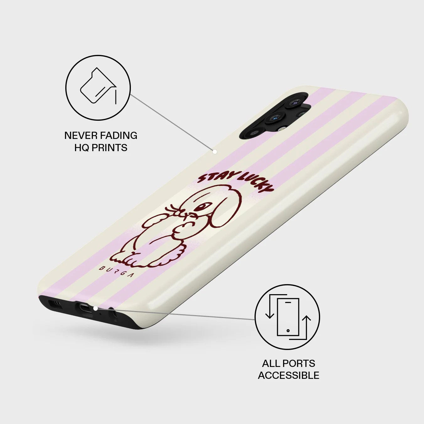 Stay Lucky - Samsung Galaxy A32 5G Case - Image 3