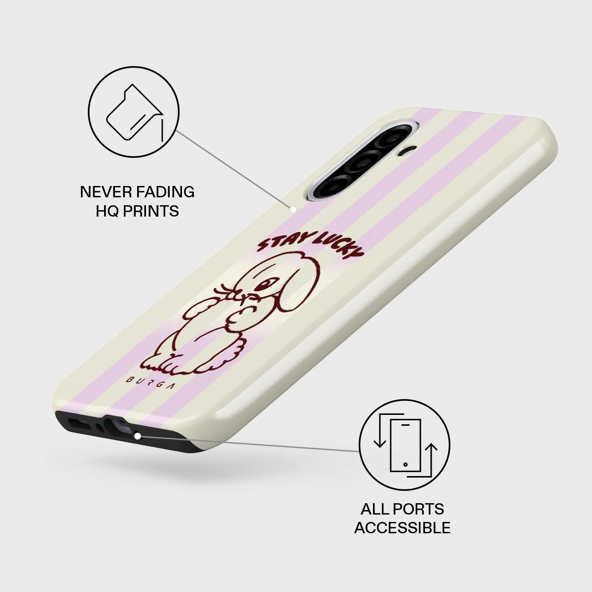 Stay Lucky - Samsung Galaxy A36 5G Case - Image 3