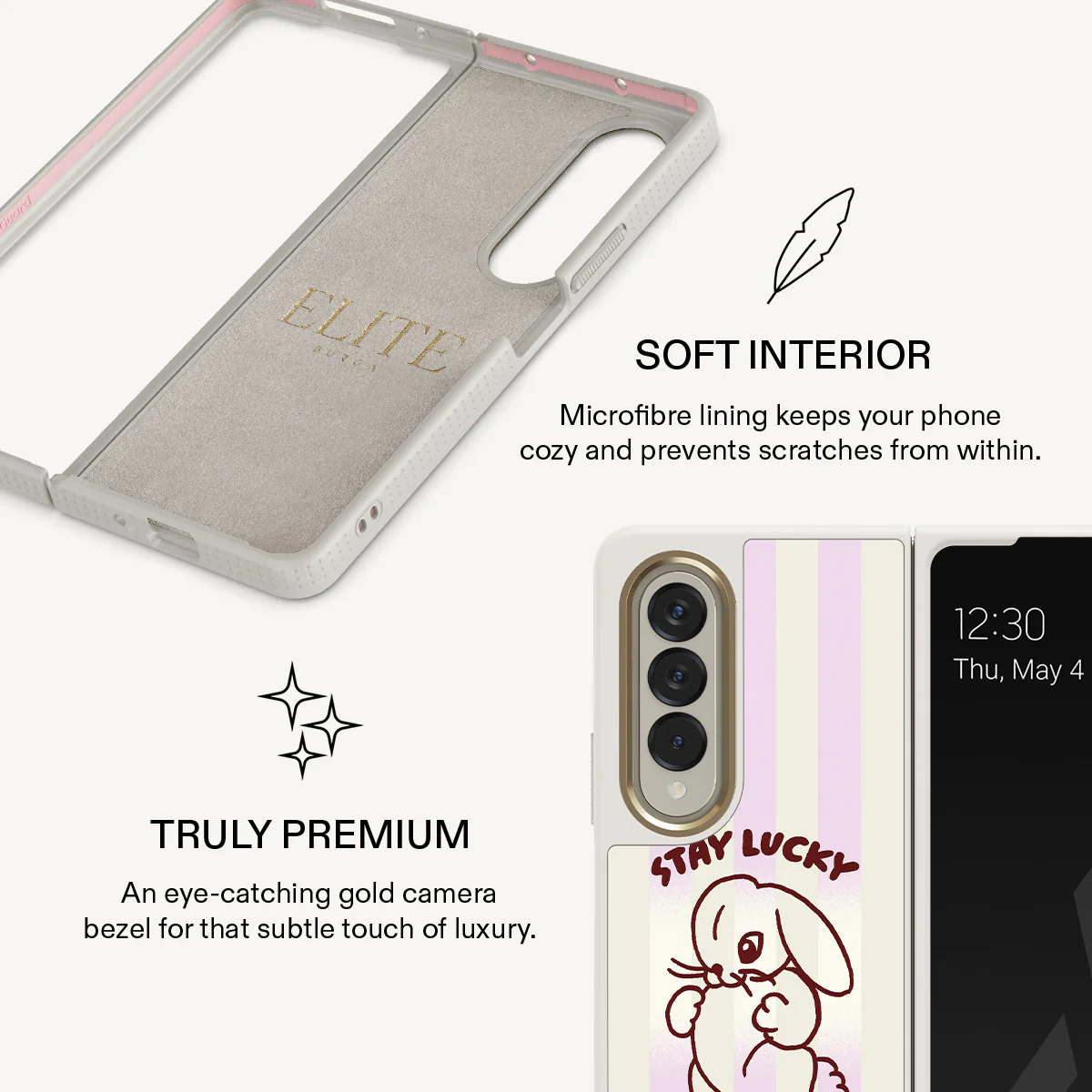 Stay Lucky - Samsung Galaxy Z Fold 4 Case - Image 25