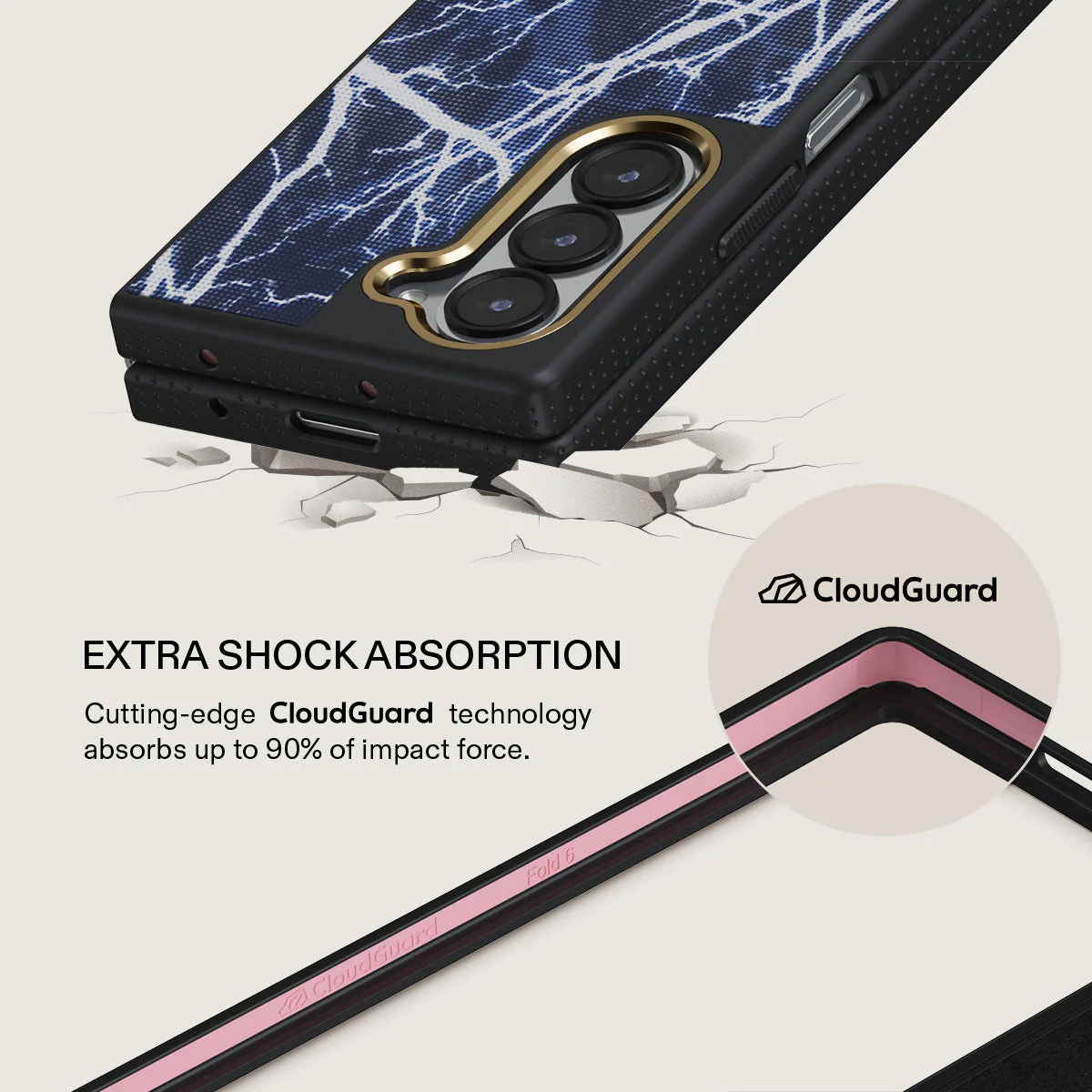 Subzero - Samsung Galaxy Z Fold 6 Case - Image 3